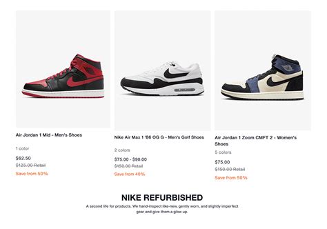 nike refurbished outlet.